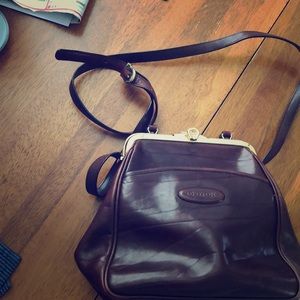 Oroton Brown leather Satchel
